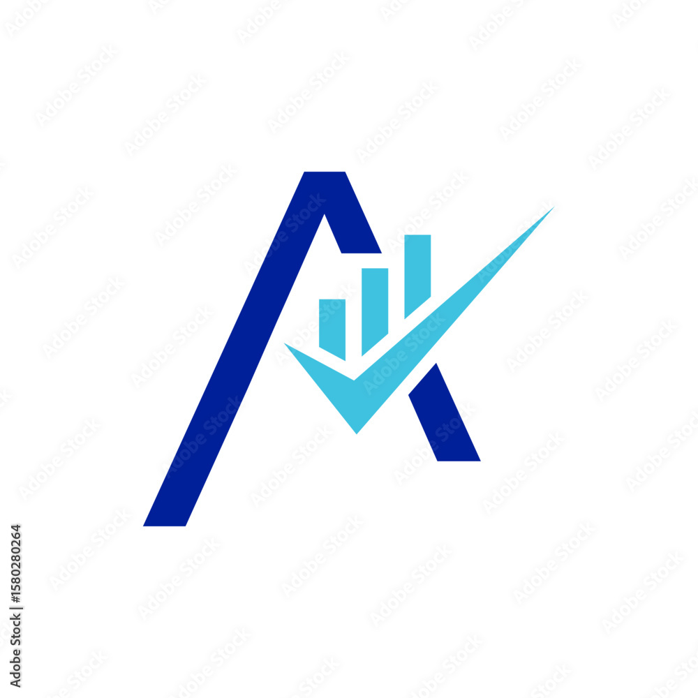 A logo featuring a large stylized letter 'A' combined with a blue bar chart and a light blue checkmark, symbolizing financial success and growth. A logo featuring a large stylized letter 'A' combined with a blue bar chart and a light blue checkmark, symbolizing financial success and growth.