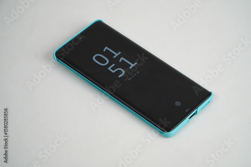 mobile phone on a white background