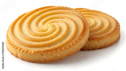 “Crisp, buttery swirl cookie in a classic form—perfect for food ads, packaging, or sweet blog visuals.”