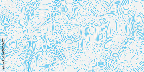 Generate an abstract background with light blue topographic contour lines on a white surface, creating a smooth, flowing pattern that resembles elevation maps or fluid dynamics.