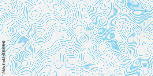 Generate an abstract background with light blue topographic contour lines on a white surface, creating a smooth, flowing pattern that resembles elevation maps or fluid dynamics.