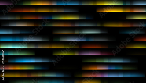 Abstract colorful 3d lights background
