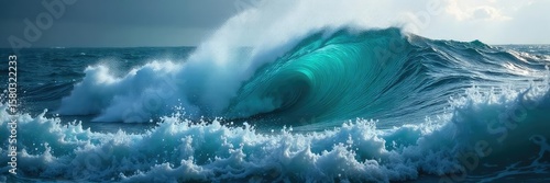 Wallpaper Mural Powerful Ocean Vortex Turbulent Waters, Dynamic Movement, and Raw Natural Energy Torontodigital.ca