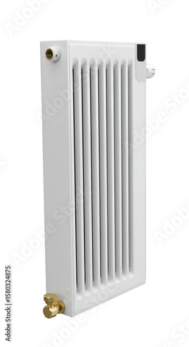 Wallpaper Mural Isolated White Radiator Heating Equipment Home Appliance on Transparent Background Torontodigital.ca