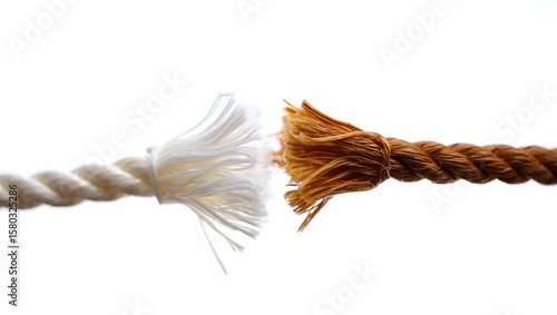 Two Sides of a Rope – Contrasting Textures and Colors