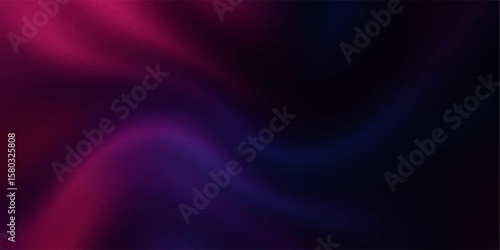 Abstract purple silk texture background with smooth flowing waves and soft fabric design