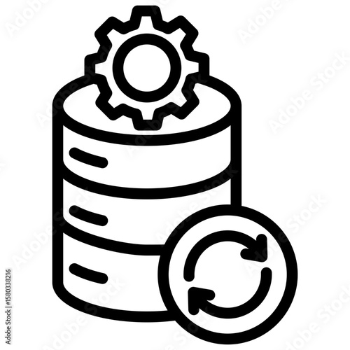 Data Processing Icon
