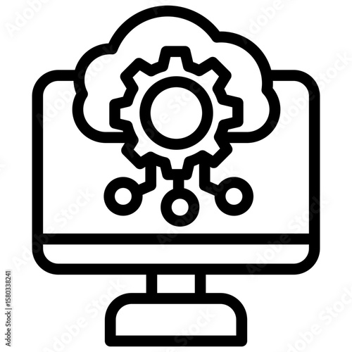 Cloud Computing Icon