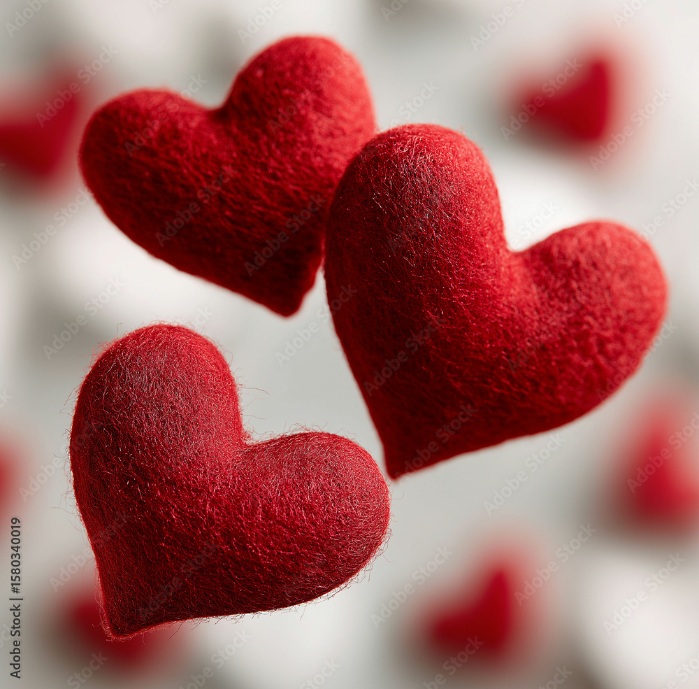 Fototapeta premium red rose petals