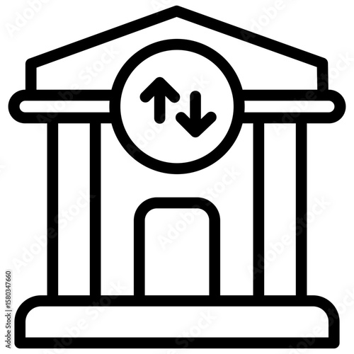 Bank Transfer Icon