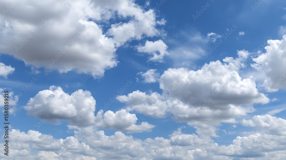 Fototapeta premium Cloud in Blue Sky