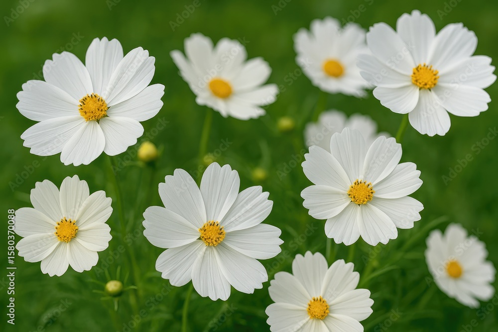Fototapeta premium Gorgeous and vibrant natural floral scenery