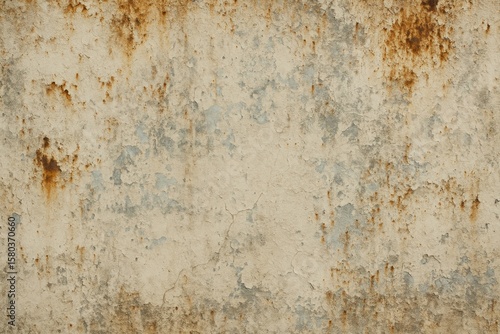 Wallpaper Mural Aged and weathered wall featuring peeling paint, rust, and imperfections Torontodigital.ca