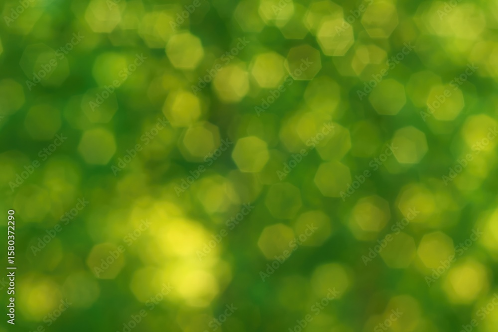 Fototapeta premium Creative background with natural square bokeh using a manual focus lens