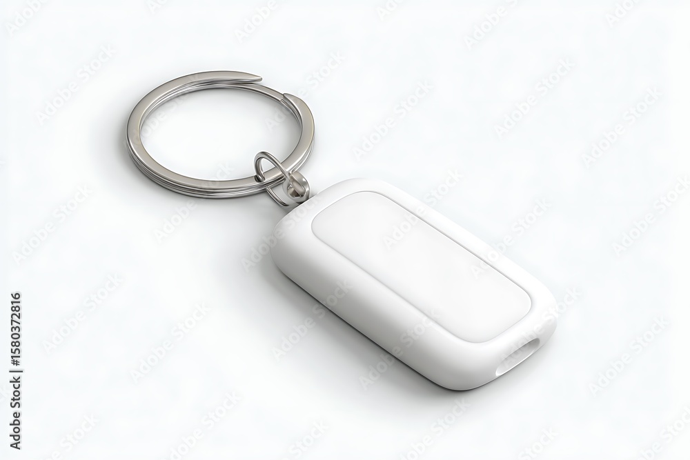 Sleek and Modern White LED Keychain Light for Everyday Use Sleek and Modern White LED Keychain Light for Everyday Use