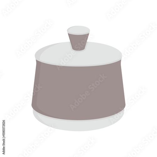 cooking pot icon vector illustration