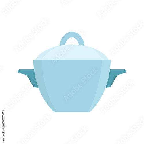 cooking pot icon vector illustration