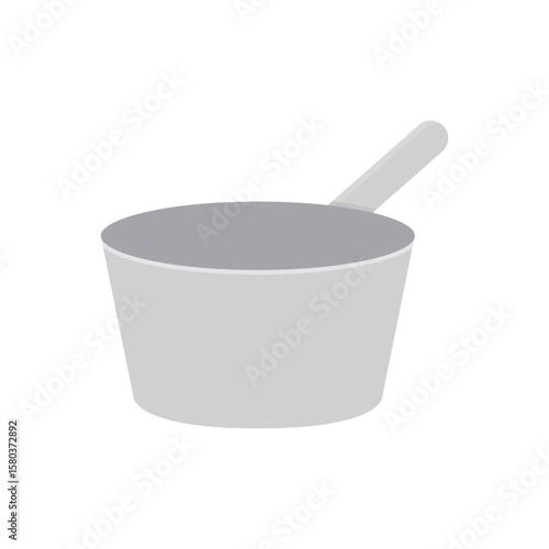 cooking pot icon vector illustration