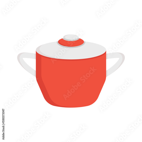 cooking pot icon vector illustration