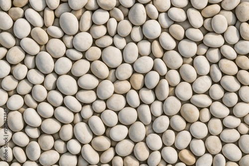 Riverbank with a pebbled surface