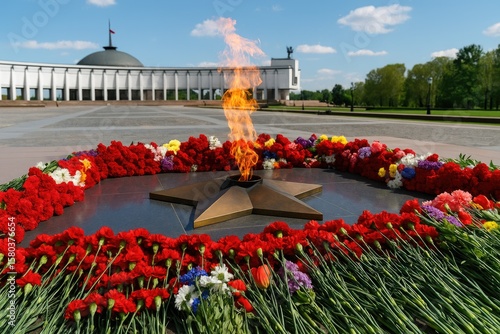 Timeless Flame: Commemoration of Victory in a Historic Memorial Site
