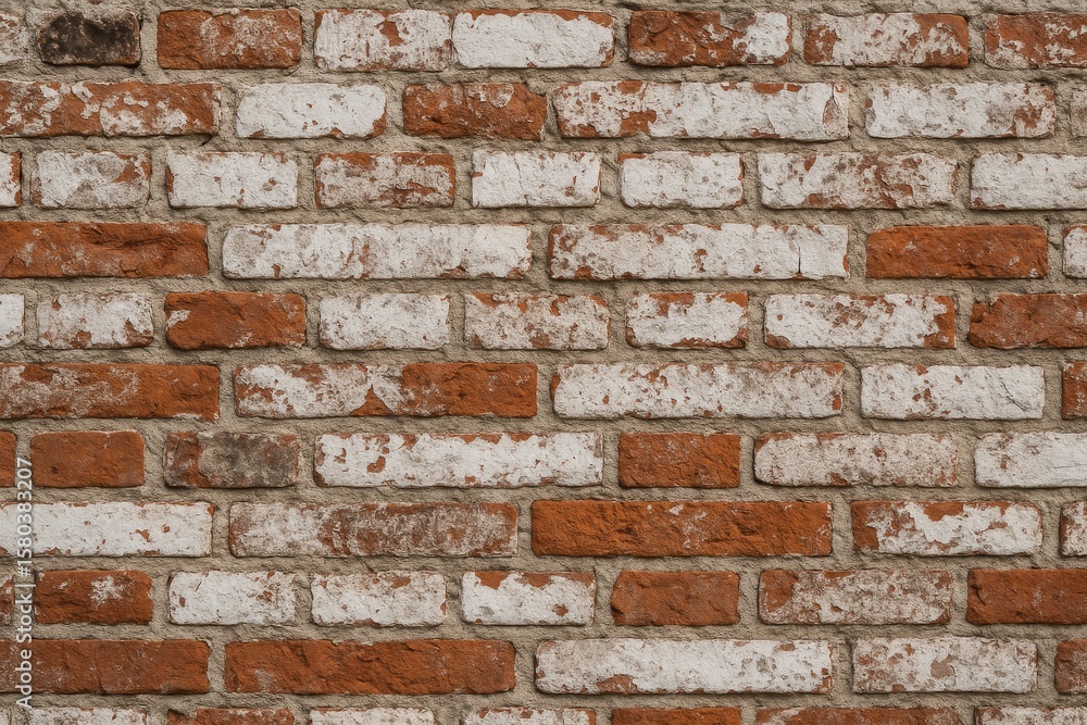 Obraz premium Aged and worn brick wall piece