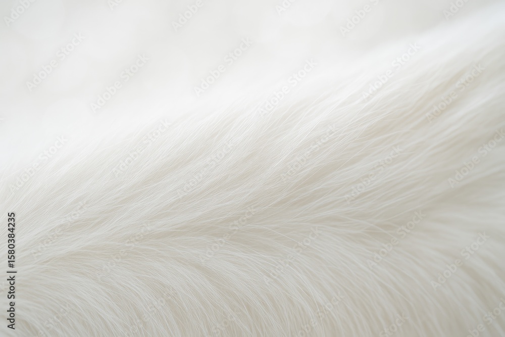 Fototapeta premium Softly blurred abstract background with fur details