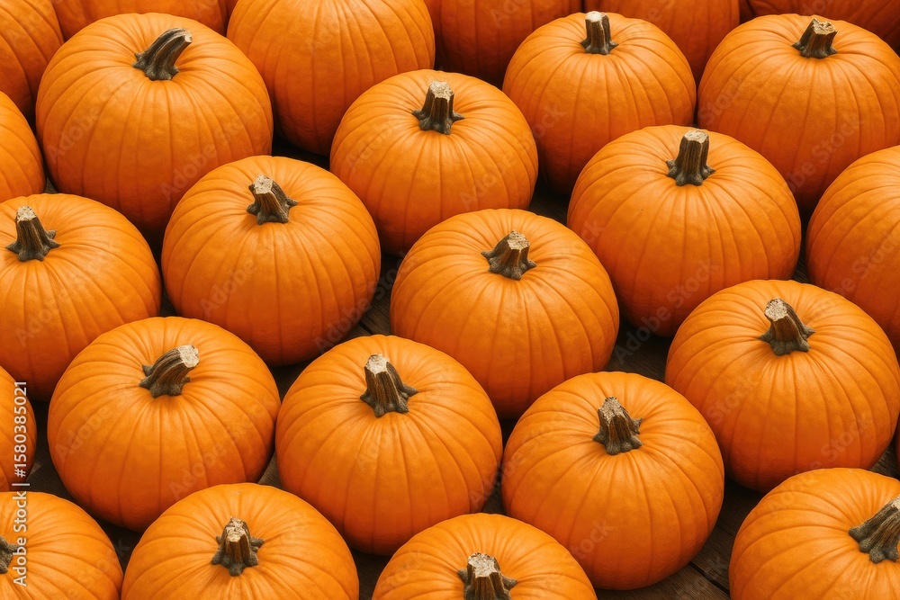 A pile of pumpkins stacked together A pile of pumpkins stacked together