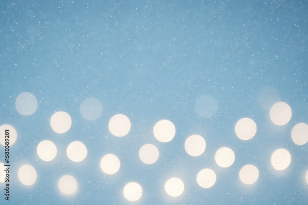 Obraz premium Illumination display against a blue backdrop
