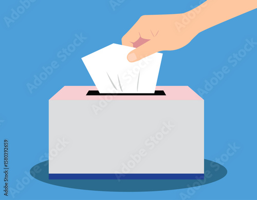Hand pulling a tissue from a box.