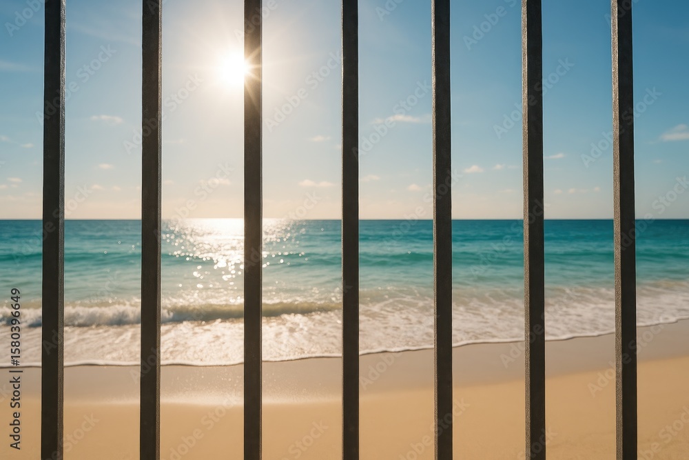 Fototapeta premium Getaway in confinement