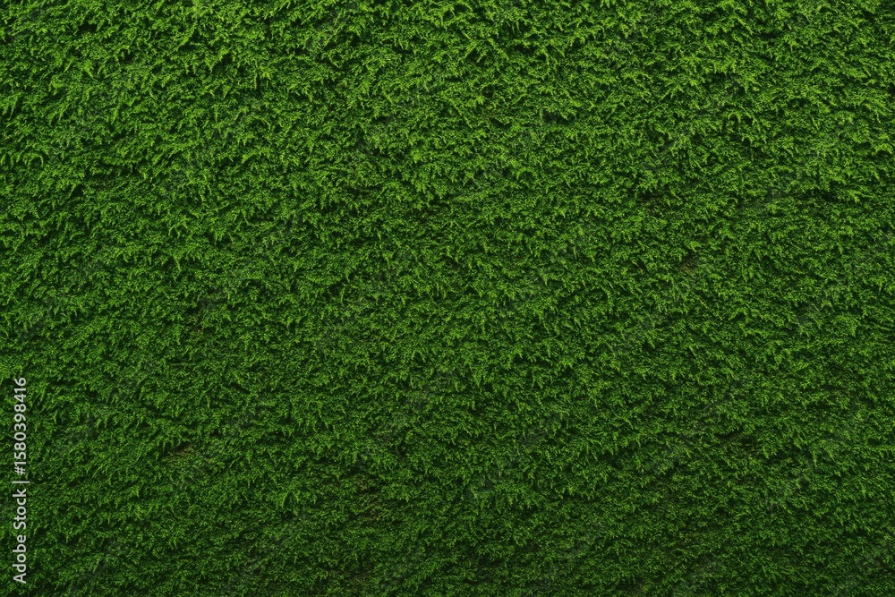 Fototapeta premium Moss-covered wall texture as a background