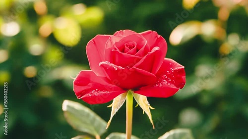 Timelapse of a Rose in Bloom | Mesmerizing Natural Beauty