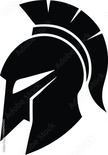 scalable greek helmet vector design for artists and designers