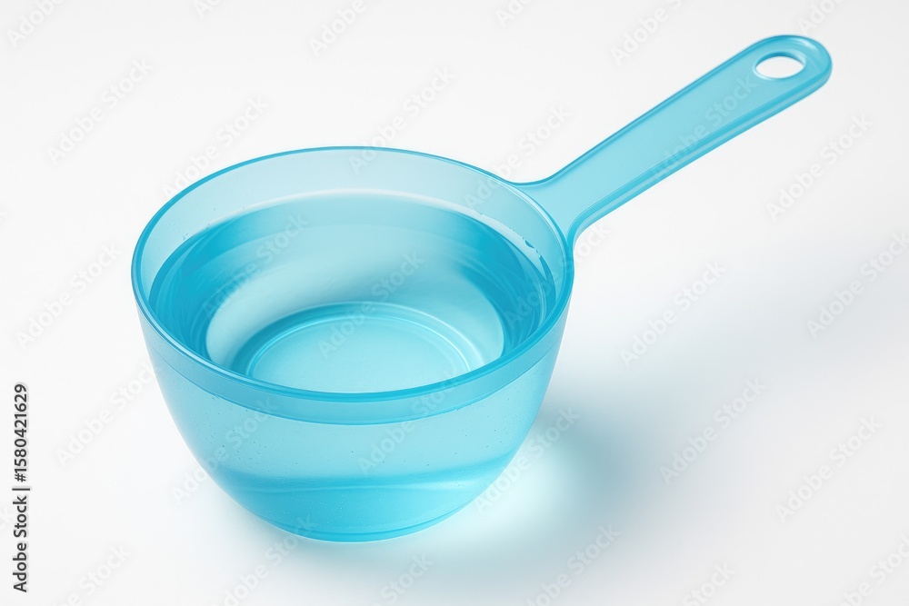 Handheld plastic scoop for dry ingredients Handheld plastic scoop for dry ingredients