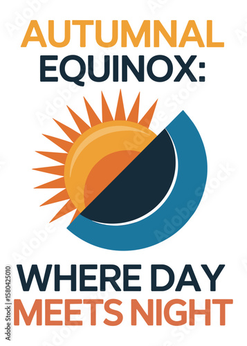 Autumnal Equinox Typography T-Shirt Design Quote