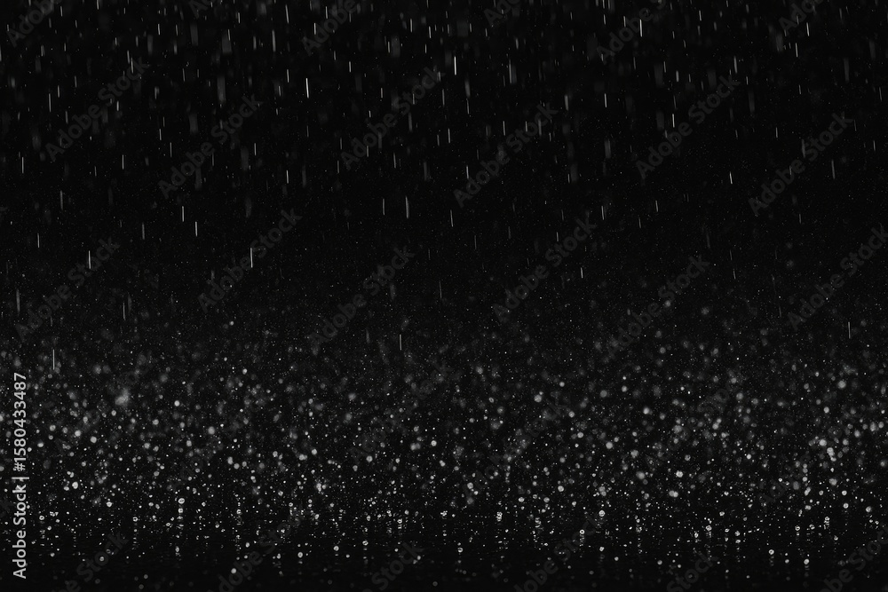 Obraz premium Dark backdrop with water splashes for digital art and editing effects