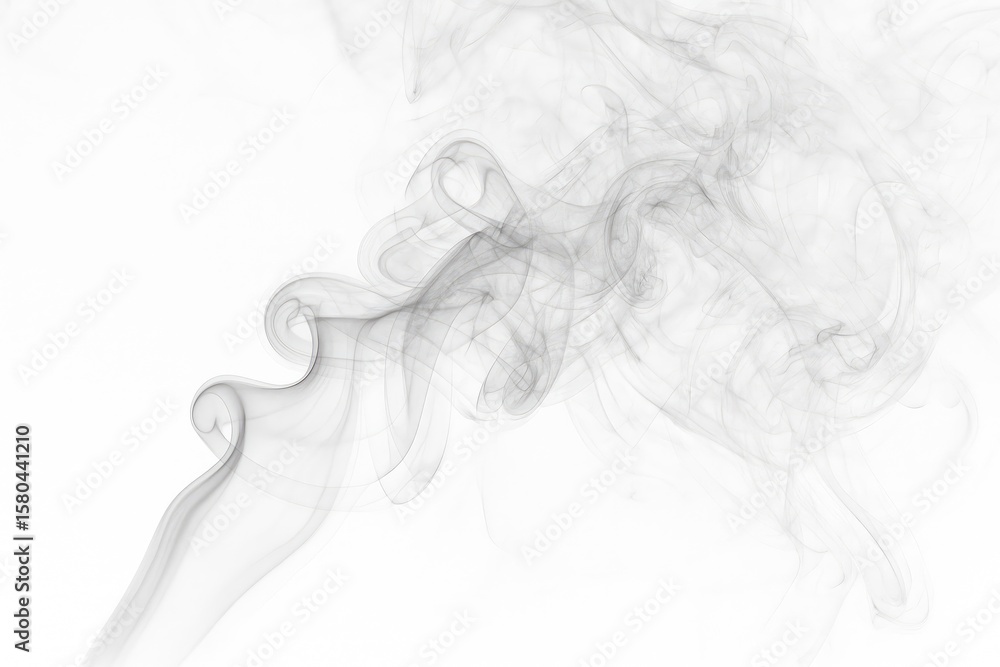 White background with visible smoke effects White background with visible smoke effects