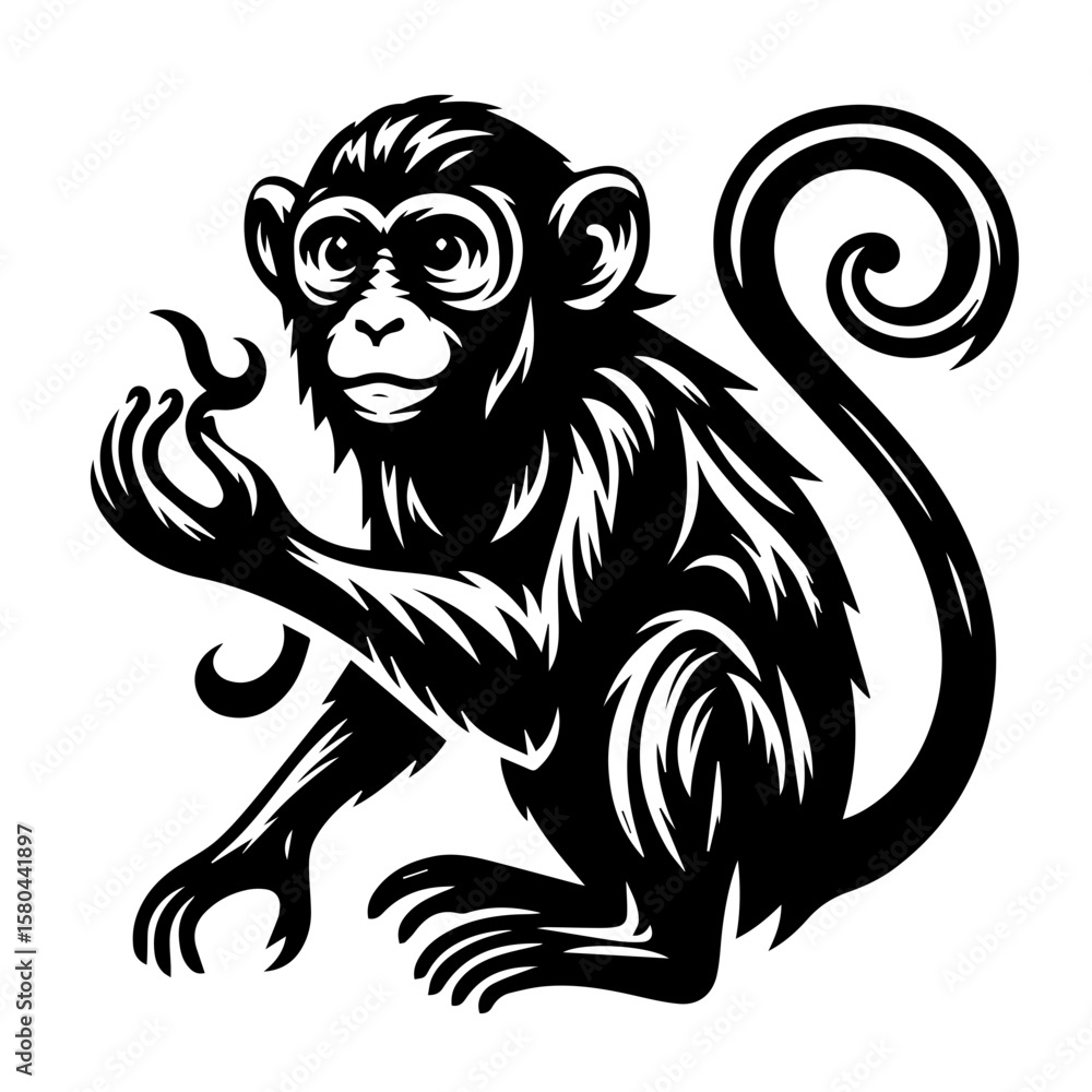 Obraz premium Abstract Black Background Texture Image