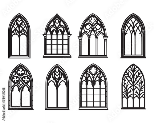 Gothic Window Svg