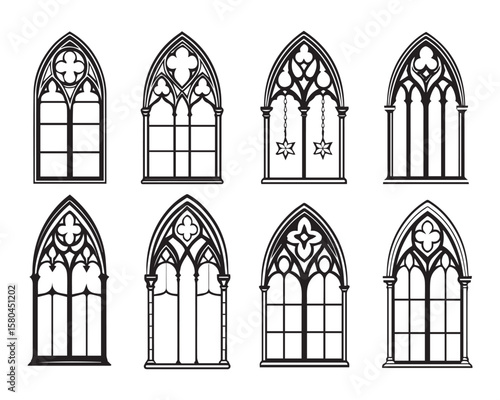 Gothic Window Svg