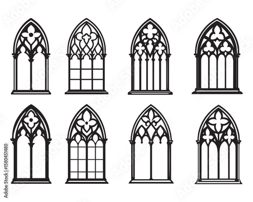 Gothic Window Svg