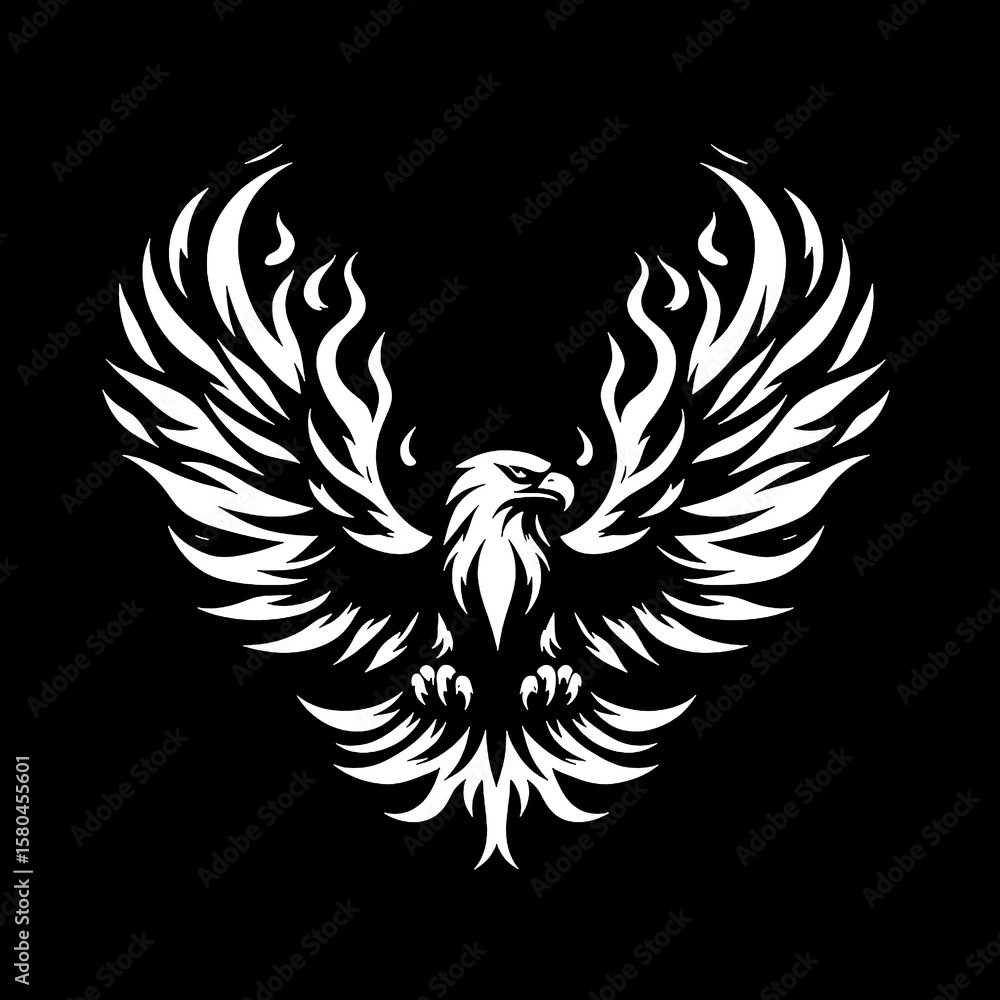 Obraz premium eagle with wings