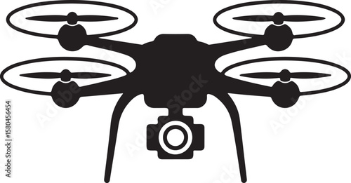 Flying Drone Silhouette Vector

Modern Quadcopter Design Illustration

Aerial Drone in Flight Clipart

Tech Drone Silhouette Icon Art

Remote-Control Drone Vector Graphic