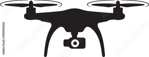 Flying Drone Silhouette Vector

Modern Quadcopter Design Illustration

Aerial Drone in Flight Clipart

Tech Drone Silhouette Icon Art

Remote-Control Drone Vector Graphic