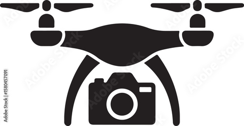 Flying Drone Silhouette Vector

Modern Quadcopter Design Illustration

Aerial Drone in Flight Clipart

Tech Drone Silhouette Icon Art

Remote-Control Drone Vector Graphic