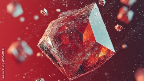 Abstract geometric crystal in motion