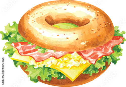 Bagel sandwich - 4