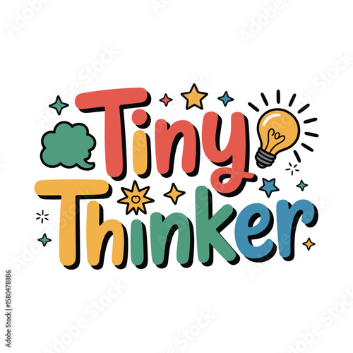Tiny Thinker t shirt design