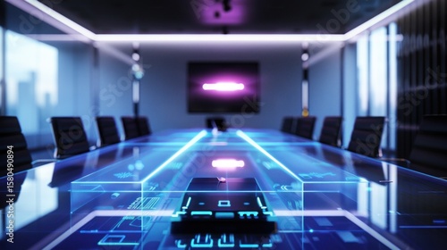 Wallpaper Mural Modern conference room design Torontodigital.ca